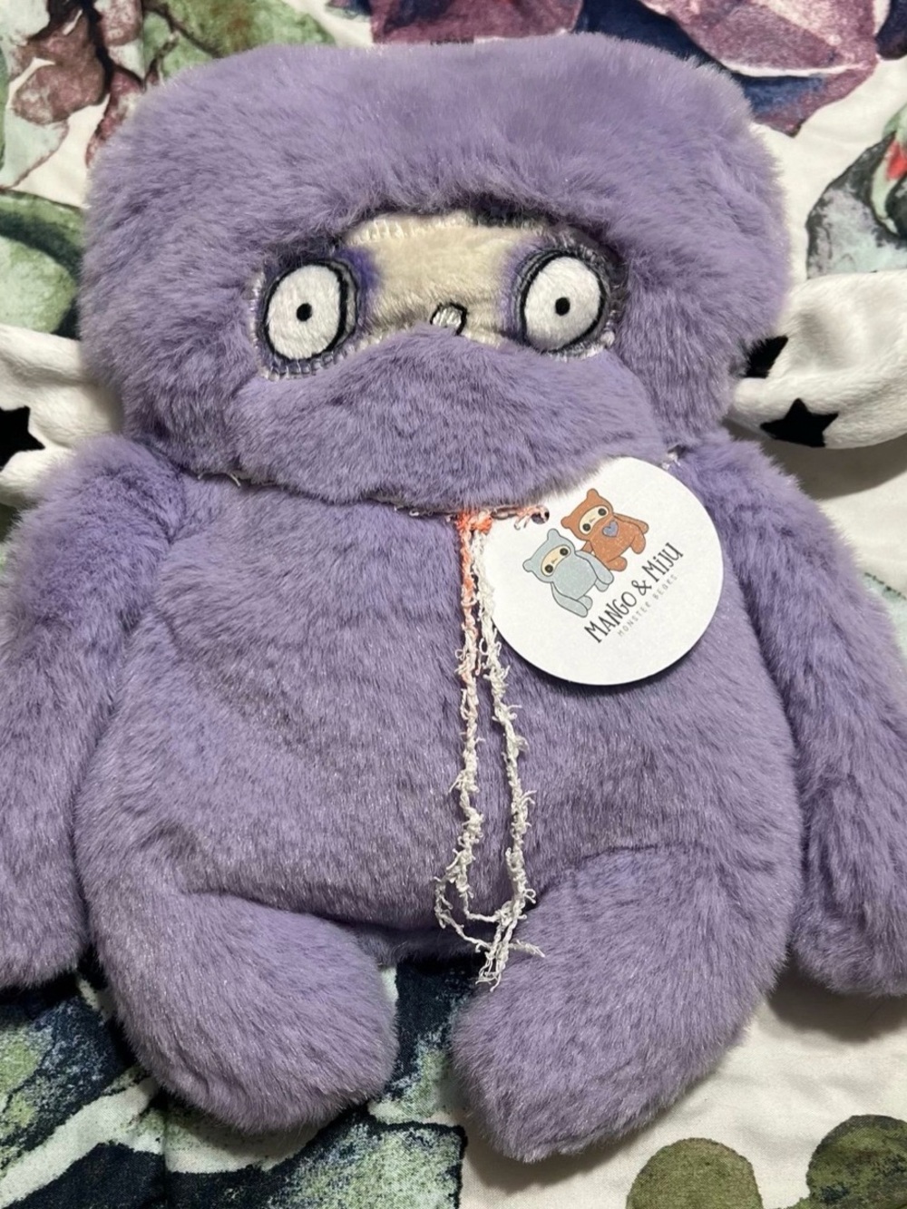 Purple Zombie Mango and Miju - Munkins Plushie